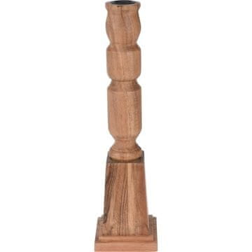 HOMESTYLING Svečenik Homestyling KO-A98025150 premer 8 x 32 cm lesen