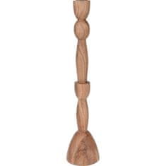 HOMESTYLING Svečenik Homestyling KO-A98025160 premer 9 x 42 cm lesen