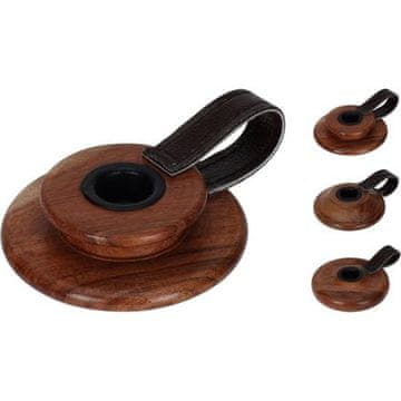 HOMESTYLING Svečenik Homestyling KO-A93000370 12 x 10 x 4 cm lesen