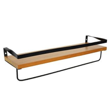 shumee Indu polica črna/naravna