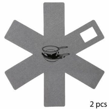 5Five® Komplet 2 razdelilnikov za zaščito ponev