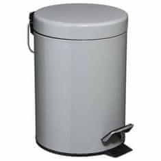 5Five® Koš za odpadke Colorama 3l, siv