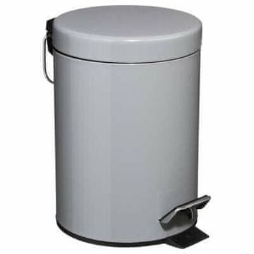 5Five® Koš za odpadke Colorama 3l, siv