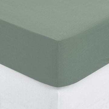 shumee RJUHA 90x190cm, preklop 30cm, BOMBAŽ, zelena