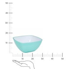 5Five® Munar kvadratna skleda 25 cm PLASTIKA mint
