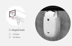 MXM Komplet 2 pametnih robotov za nadzor zaves - Tuya, ZigBee