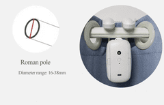 MXM Komplet 2 pametnih robotov za nadzor zaves - Tuya, ZigBee