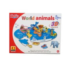 Denis 3D sestavljanka, Živali sveta