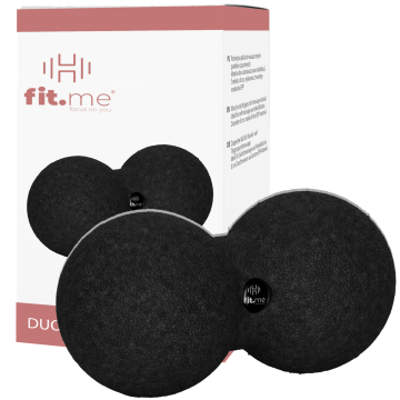 shumee DOUBLE DUOBALL MASAŽNA ROLER ŽOGA SPROŠČUJOČA TRDA EPP V KARTONSKI ŠKATLI