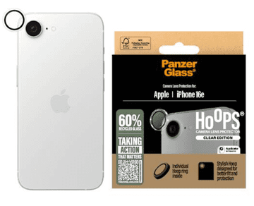 PanzerGlass Hoops zaščitno steklo za kamero, za iPhone 16e