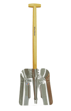 Mala aluminijasta lopata z ročajem T 60 cm