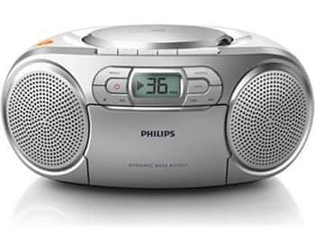 Philips Radijski sprejemnik s CD-jem AZ127/12 Silver