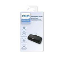 Philips Powerbank DLP2510U/00, črna, 2500 mAh