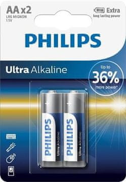 Philips LR6E2B/10 Ultra alkalne baterije AA 2 kosa