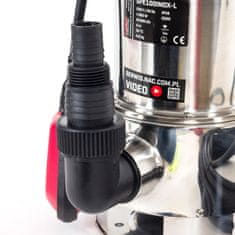 NAC Potopna črpalka za blato SPE100INOX-L iz nerjavečega jekla