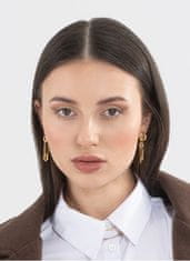 Emily Westwood Moderni asimetrični pozlačeni uhani Brynn EWE23126G