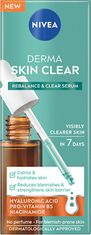 Nivea Obnovitveni in globinsko vlažilni serum Derma Skin Clear 30 ml