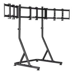 Thermaltake GEA trojno stojalo za dirkalni monitor, črno, 32"-55" / kompatibilno z Racing Simulator Cockpit GR500 