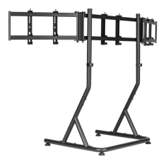 Thermaltake GEA trojno stojalo za dirkalni monitor, črno, 32"-55" / kompatibilno z Racing Simulator Cockpit GR500 