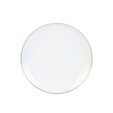 Intesi Pearl Gold BEL KROŽNIK ZA JEDI 20 cm ZLAT TRAK