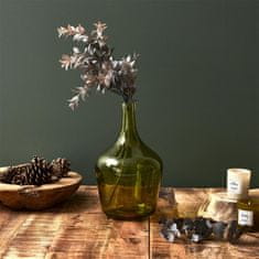 shumee Zelena steklena vaza Lerco Bonbon