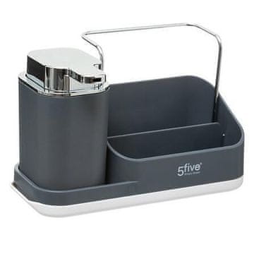 5Five® Dozirnik/organizator za kuhinjo za pomivalno korito