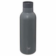 5Five® TERMOS STEKLENICA Iso siva 0,45 l 360° pokrovček jeklo
