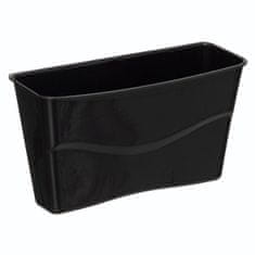 5Five® Odcejalnik za posodo črne barve/les