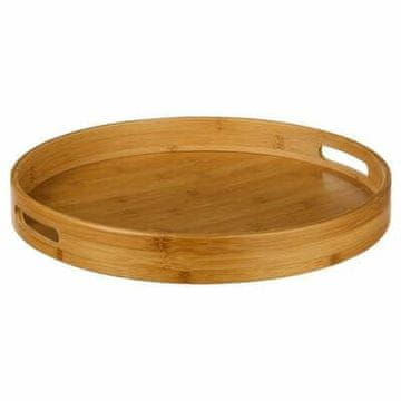 5Five® OKROGLI PLADENJ, bambus, 40 cm, PLOŠČA, STOJALO