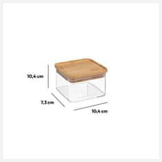 5Five® Eske BOX 0,5L POSODA z bambusovim pokrovom