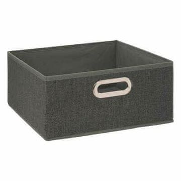 shumee Polica 31x15cm gladka SIVA