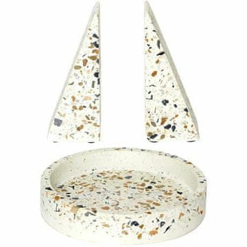 shumee Terrazzo set 2 knjižnih držal | Posoda za majhne predmete