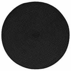 5Five® 38 cm pleten podstavek ČRNE barve