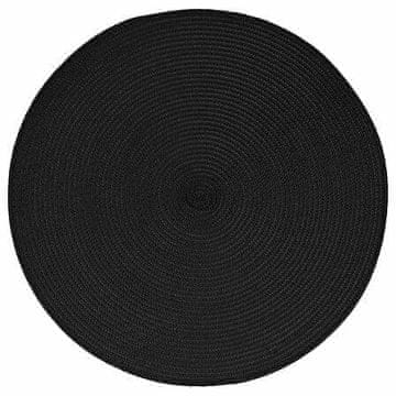 5Five® 38 cm pleten podstavek ČRNE barve