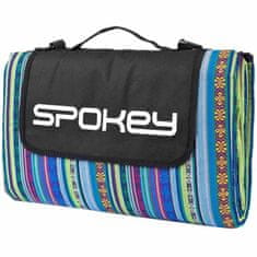 Spokey Piknik odeja Floral 130x140cm, črtasta