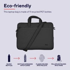Trust Bologna torba za prenosni računalnik 16" Eco Black