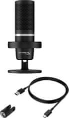 HP HyperX DuoCast - Mikrofon USB - RGB