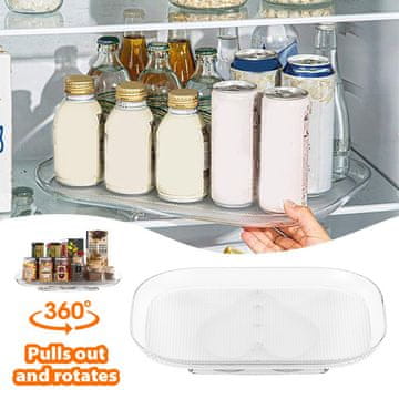 Cool Mango Vrtljiv organizator za shranjevanje – Countertop