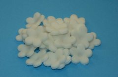 shumee Cvetovi belega sladkornega jegliča za torte, kolačke a25