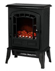 EDCO Električni grelnik in kamin s plameni LED 2000W TORINO ED-222417