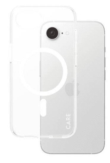 PanzerGlass Care Urban Magsafe ovitek za iPhone 16e, prozoren