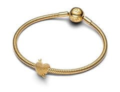 Pandora Pozlačena perla Kupidovo srce Shine Moments 763666C00