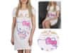 Hello Kitty Kremna ženska nočna srajca, bombažna spalna srajca