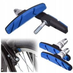 Korbi Gumijaste zavore za kolo V-Brake, komplet 2 kosov, 70 mm moder 
