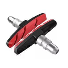Korbi Gumijaste zavore za kolo V-Brake, komplet 2 kosov, 70 mm rdeč