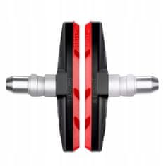 Korbi Gumijaste zavore za kolo V-Brake, komplet 2 kosov, 70 mm rdeč