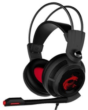 MSI Gaming Headset IMMERSE DS502 Gaming Headset/ USB/ 7.1/ black