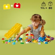 LEGO DUPLO 10439 Avtomobili in tovornjaki - Škatla s kockami
