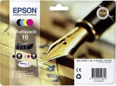 Epson kartuša T1626 (črna/zelena/magenta/rumena), večpaketna (pisalo)