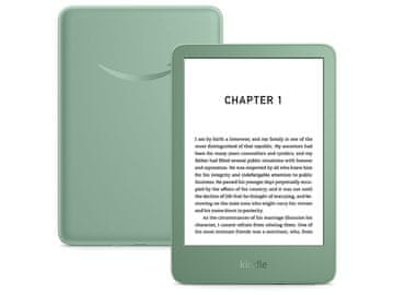 Amazon Kindle 2024 Special Offers e-bralnik, 16 GB, WiFi, 300 DPI, zelen (B0CP31VPZ1) - odprta embalaža